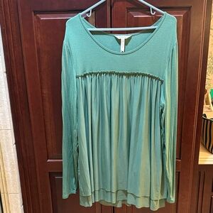 Matilda Jane Green Long Sleeve Blouse